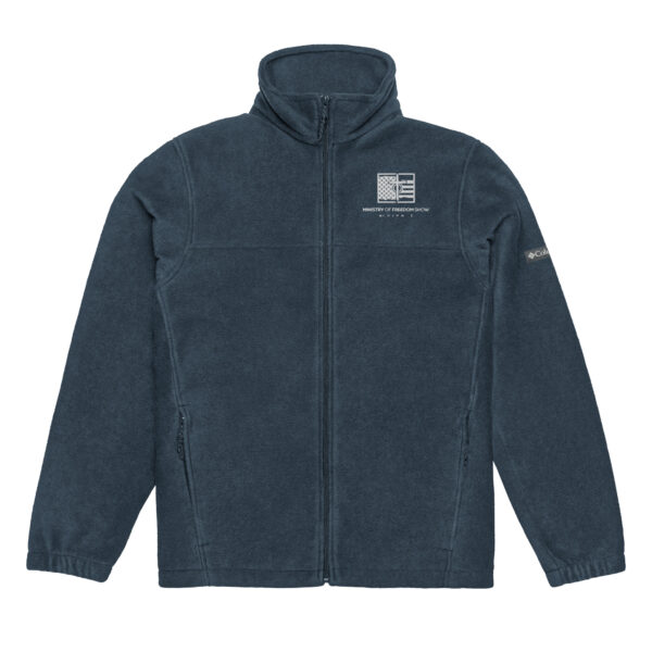 Unisex Columbia fleece jacket - Image 4