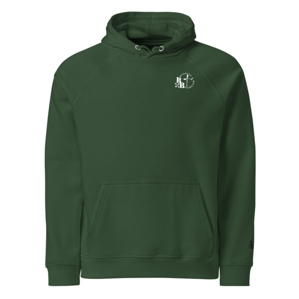 Unisex eco raglan hoodie - Image 13