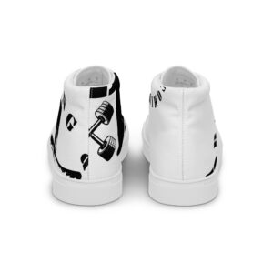 Men’s high top canvas shoes