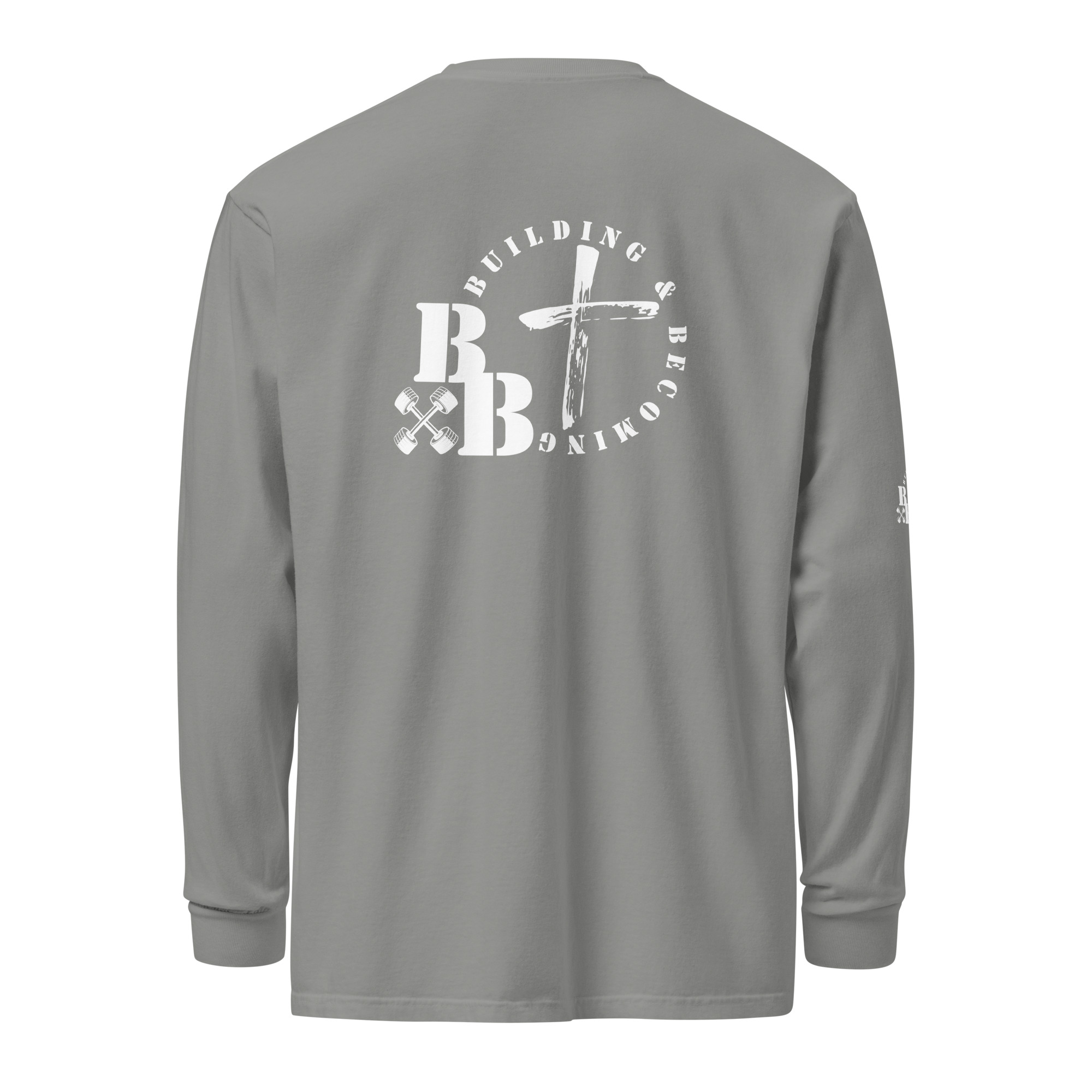 Garment-dyed heavyweight long-sleeve shirt - Image 17